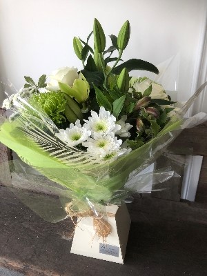 Classic white bouquet