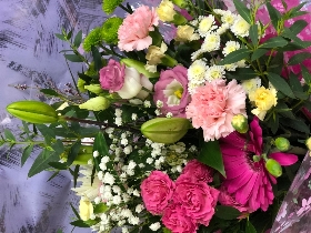 Pretty Mum’s bouquet